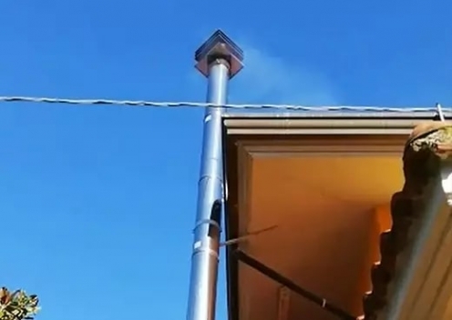 Problem dima na dimnjaku sa zakrivljenim ili horizontalnim dimovodom